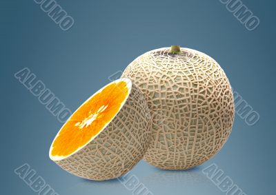 Melon and Orange inside