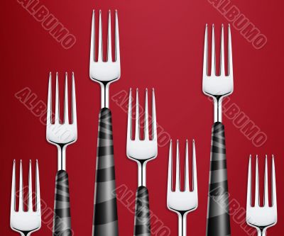 Set of forks