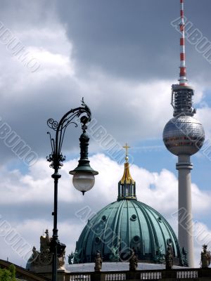 Berlin-Cathedral-TV Tower