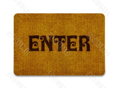 welcome doormat