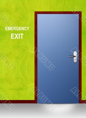 Exit door 