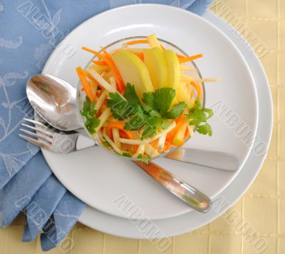 Salad of celery