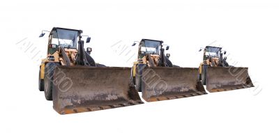 Big bulldozers