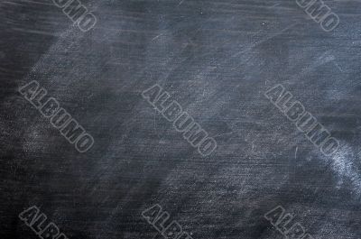 Blank smudged blackboard