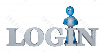 log in
