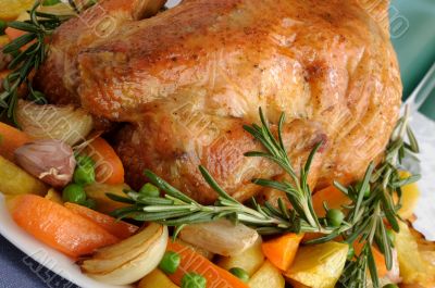 Roasted Chicken with Vegetables
