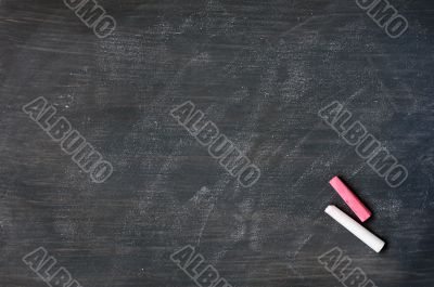 Smudged blackboard background