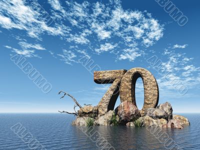 number seventy