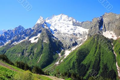 Caucasus mountains