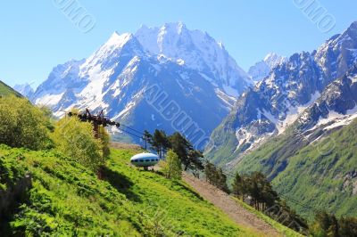 Caucasus mountains
