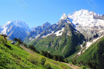 Caucasus mountains