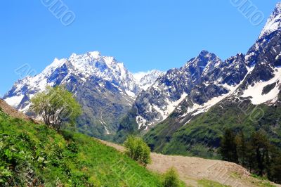 Caucasus mountains