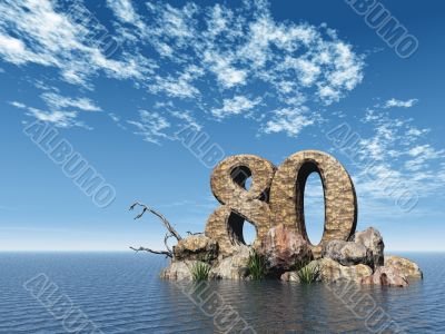 number eighty
