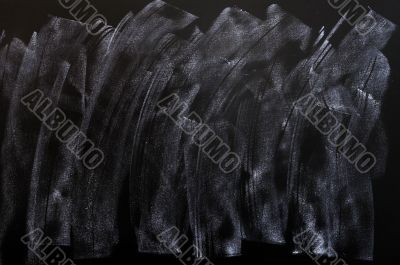 Blank smudged blackboard