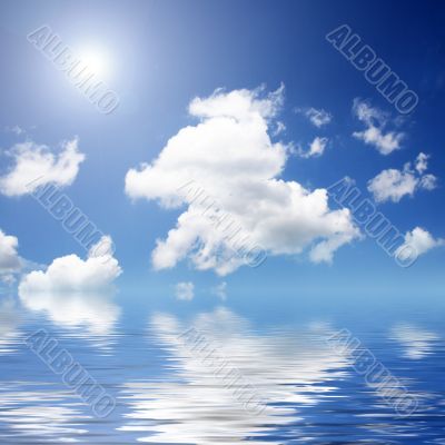 ocean of clouds  
