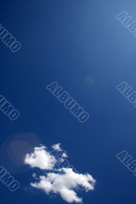 blue sky