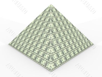 Money pyramid