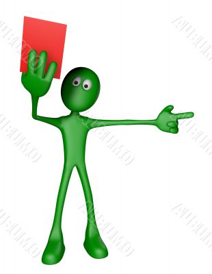 red card