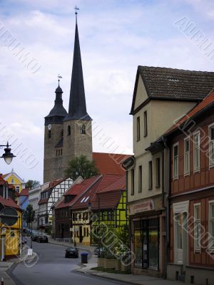 Church in Burg near Magdeburg
