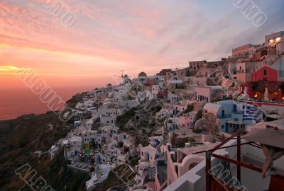 Santorini sunset