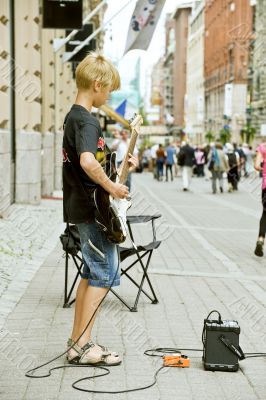 Street musician