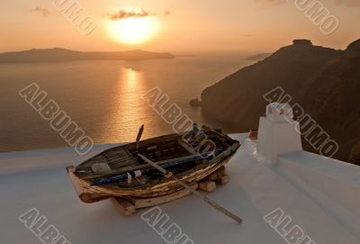 Boat in the roof