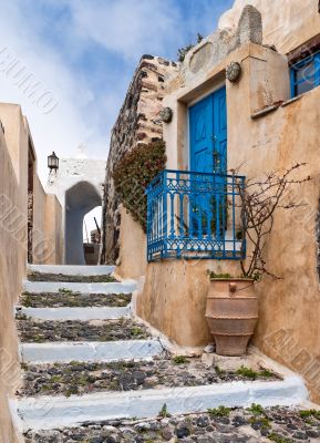 Staircase in the village