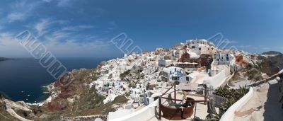 Santorini panorama