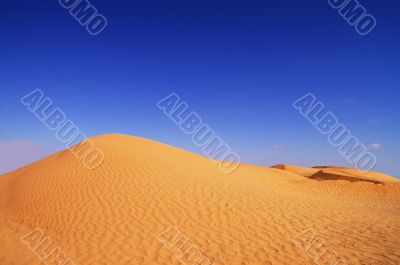 dunes and blue sky