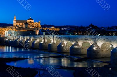 Mezquita and roman bridge