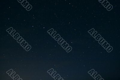 Night sky with Great Bear