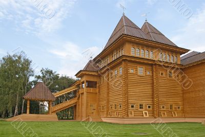Wooden palace in Kolomenskoe, Moscow