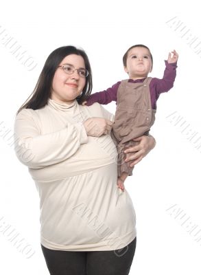 Mother with her child