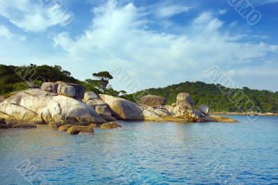 Coastal cliffs and beaches