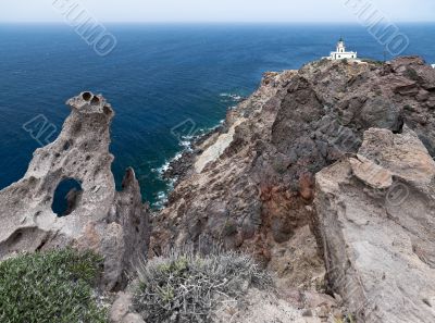 Lighthouse on the rock