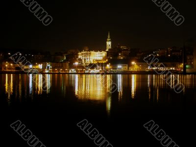 Night of the Danube. Belgrade