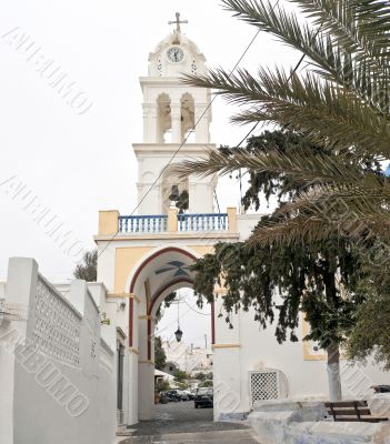 Belltower with the gate