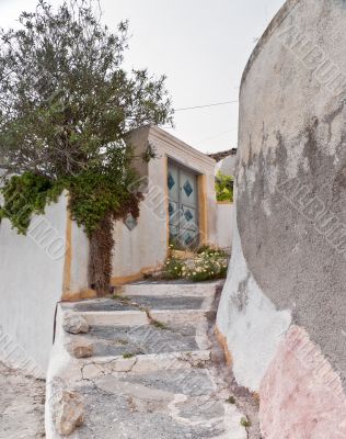 Staircase in the village