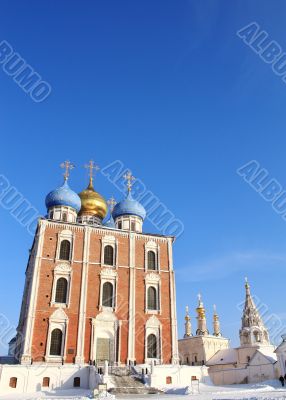 Ryazan Kremlin towers