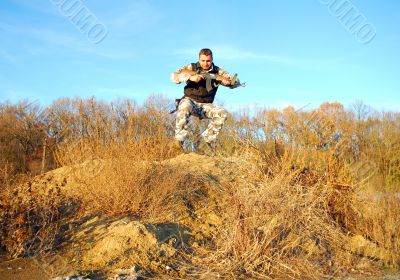 soldier jump