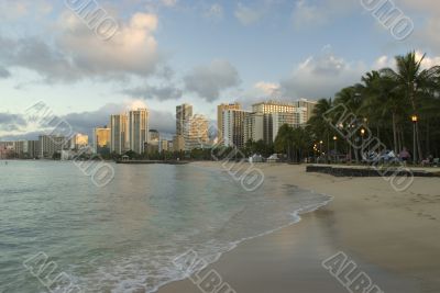 Waikiki beach Honolulu