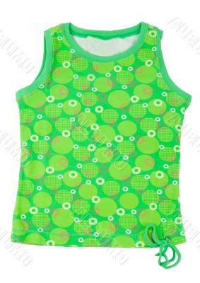 Children`s colored T-shirt