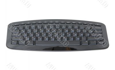 black wireless keyboard