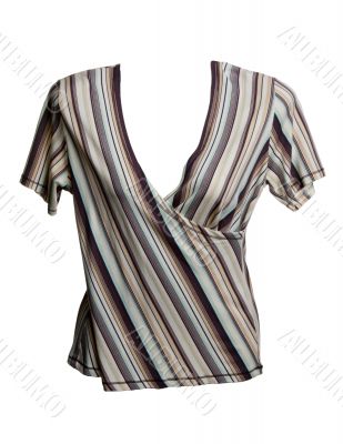 Female striped shirt