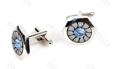 pair of platinum cufflinks