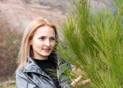 Portrait of a beautiful girl