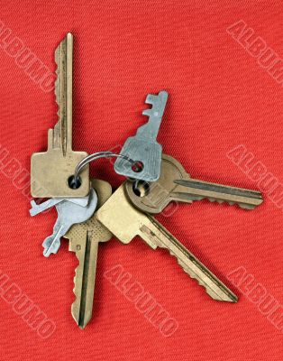 old keys from the door