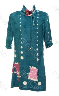 Knitted woman`s dress