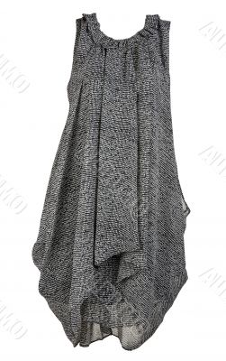 gray and stylish women`s dress