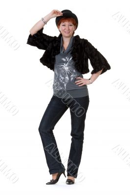 girl in the bowler hat